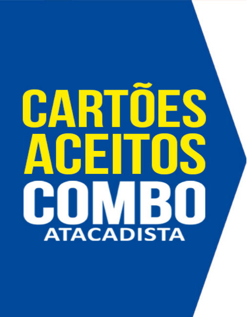 Cartões aceitos Giassi