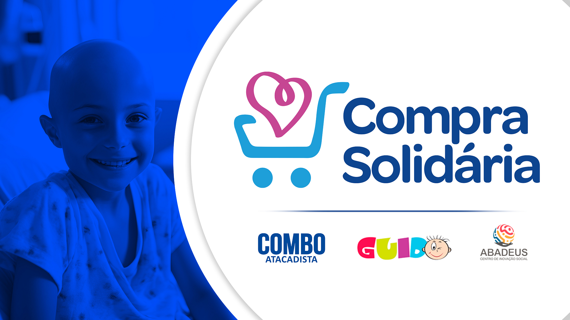 Abadeus e Casa Guido serão beneficiadas pela Compra Solidária do Combo