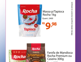Rocha Alimentos no projeto Compra Solidária de agosto